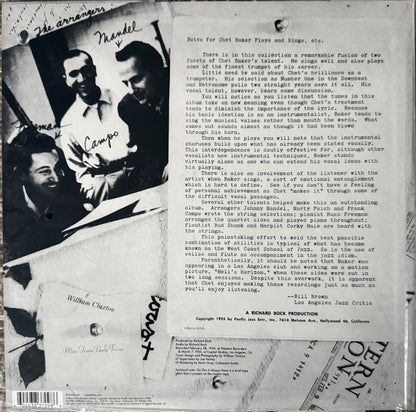 Chet Baker - Sings and Play (Tone Poet) Factory Sealed