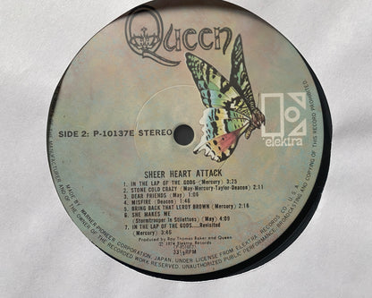 Queen - Sheer Heart Attack (1975 Japan Press No OBI)