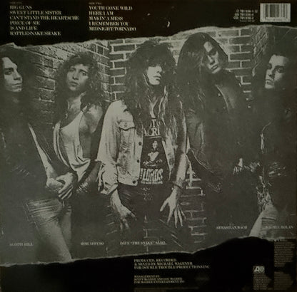 Skid Row - Skid Row (1989 Europe Press)