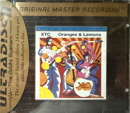 XTC - Oranges & Lemons (Mobile Fidelity Sound Lab) 24K Gold CD Factory Sealed