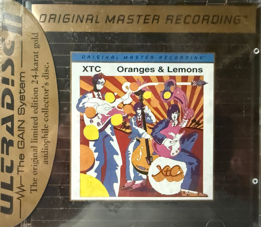 XTC - Oranges & Lemons (Mobile Fidelity Sound Lab) 24K Gold CD Factory Sealed