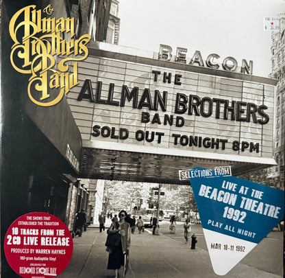 Allman Brothers Band - Live at the Beacon Theatre 1992 (2XLP) RSD Factory Sealed