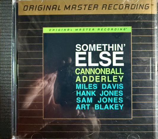 Cannonball Adderley - Somethin’ Else (Mobile Fidelity 24K Gold CD)