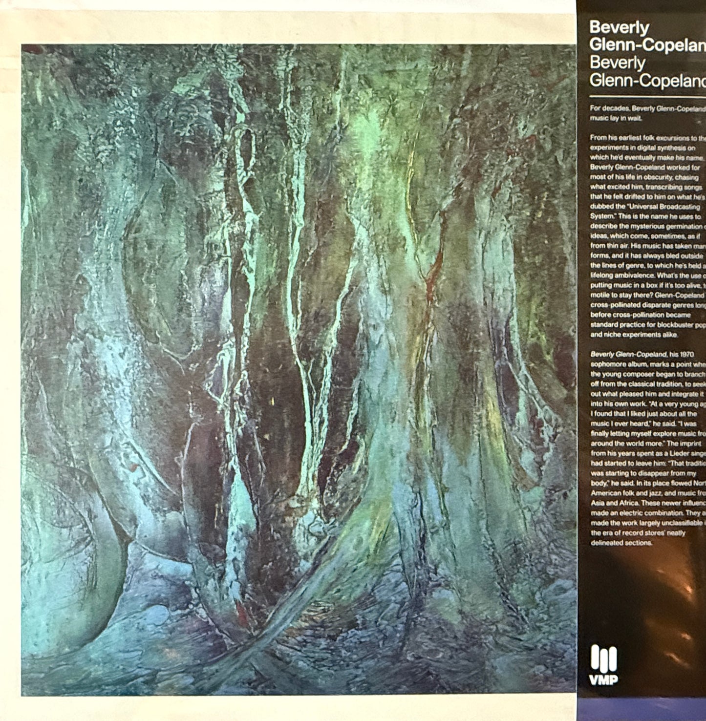 Beverly Glenn-Copeland - Self Titled (VMP Blue Swirl) Factory Sealed