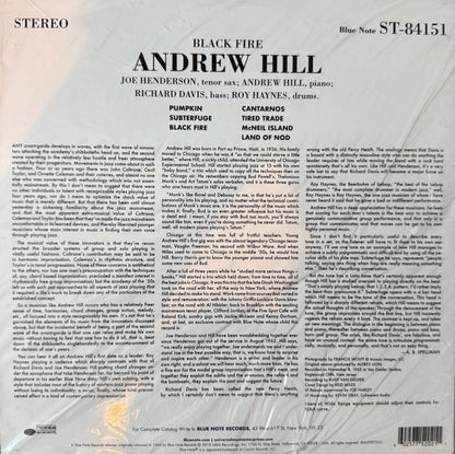 Andrew Hill - Black Fire (Tone Poet) Factory Sealed