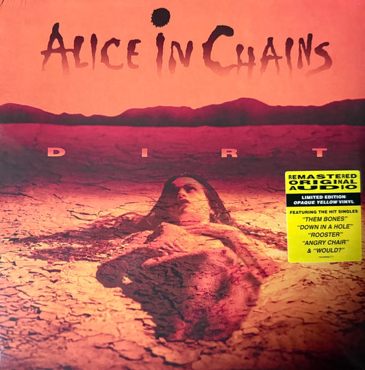 Alice In Chains - Dirt (30th anniversary Indie Exclusive Opaque Yellow Vinyl 2XLP) Sealed