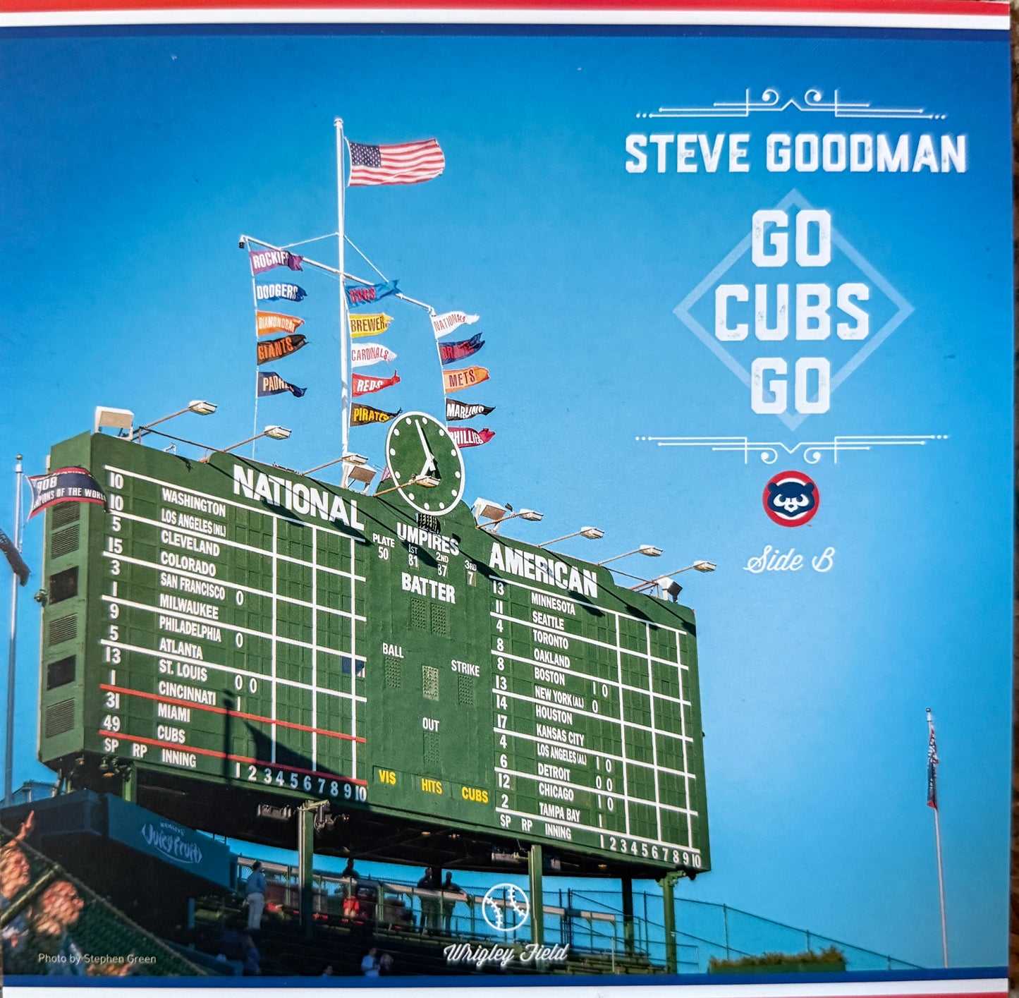 Eddie Vedder - All The Way (Chicago Cubs Exclusive 7” Red/Blue Vinyl)