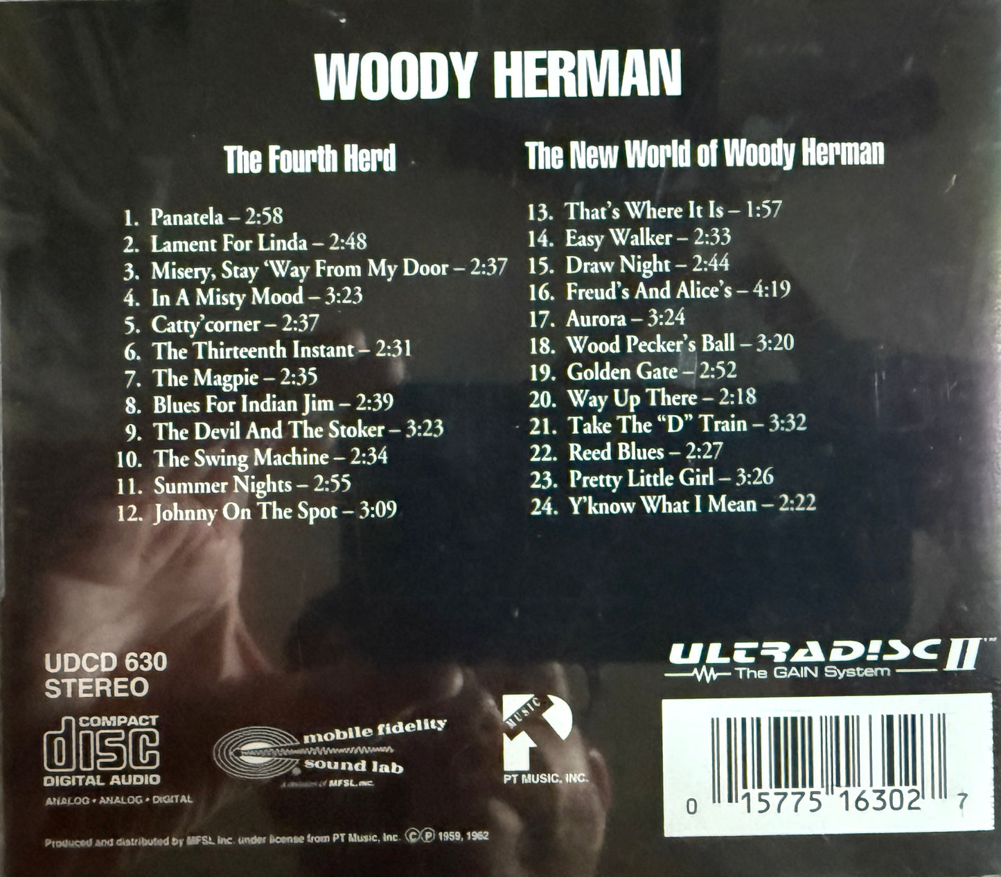 Woody Herman - The Fourth Herd/New World Of Woody (Mobile Fidelity 24K Gold CD)