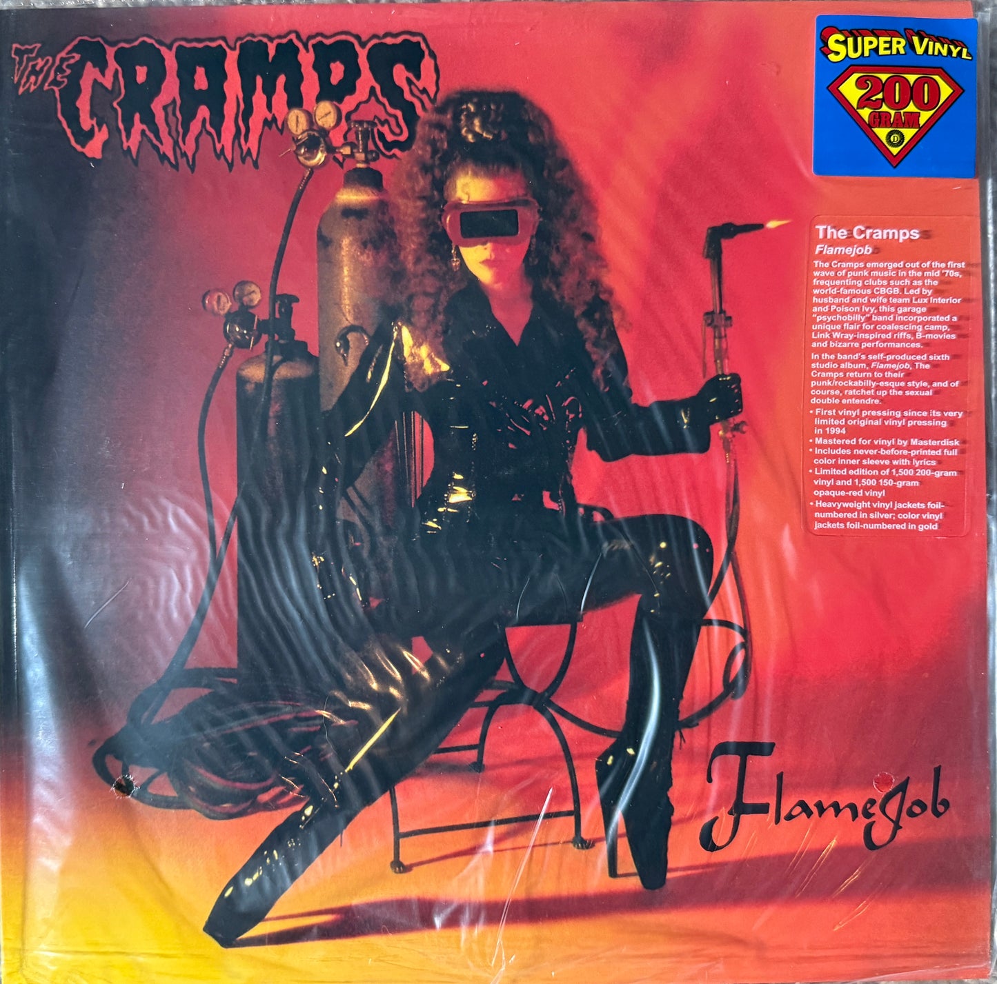 The Cramps - Flame Job (Limited Edition) Factory Sealed