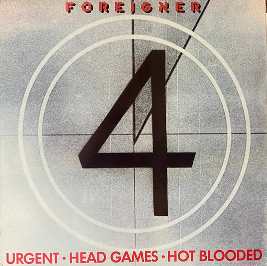 Foreigner - Urgent (UK 45 RPM 3 Song EP)