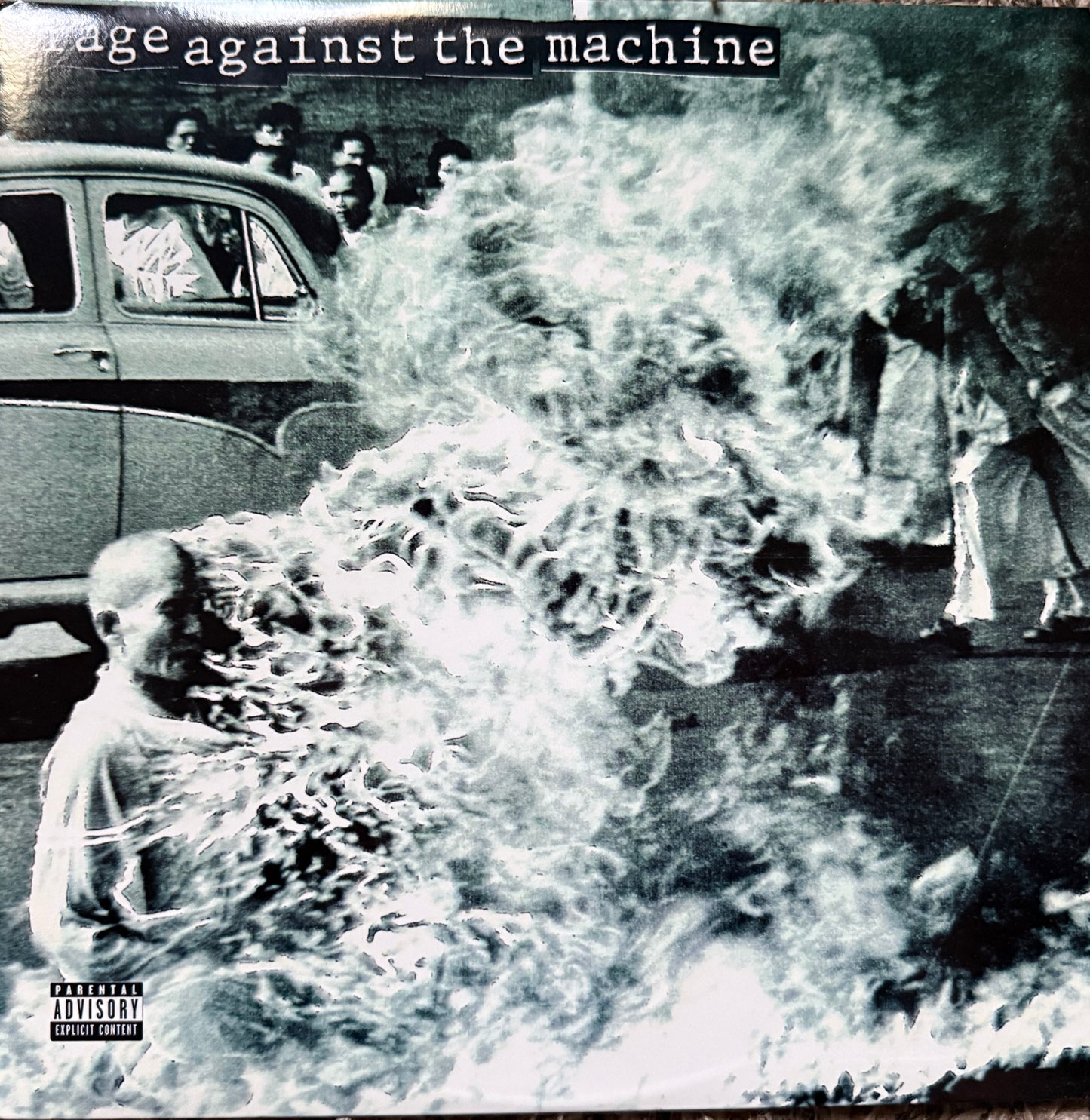 Rage Against The Machine - Self Titled (1992 U.S. Press) RL Masterdisk
