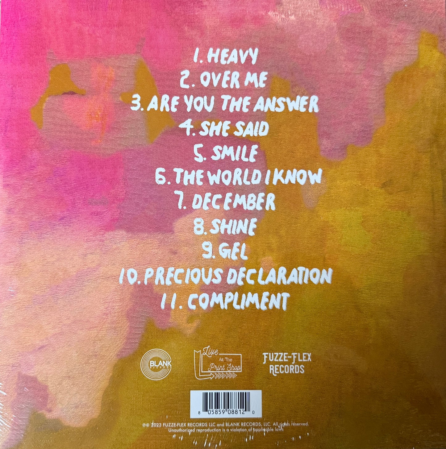 Collective Soul - Live At The Print Shop (RSD, Pink Vinyl Sealed)