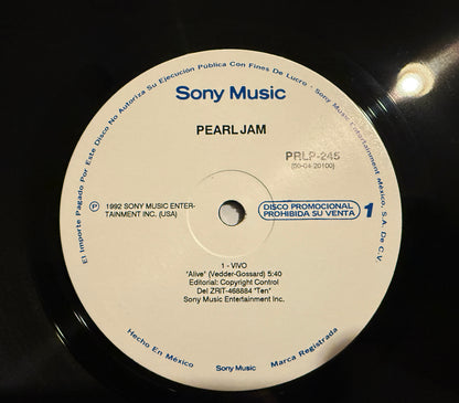 Pearl Jam - Alive (1992 Mexico Promo 12”)