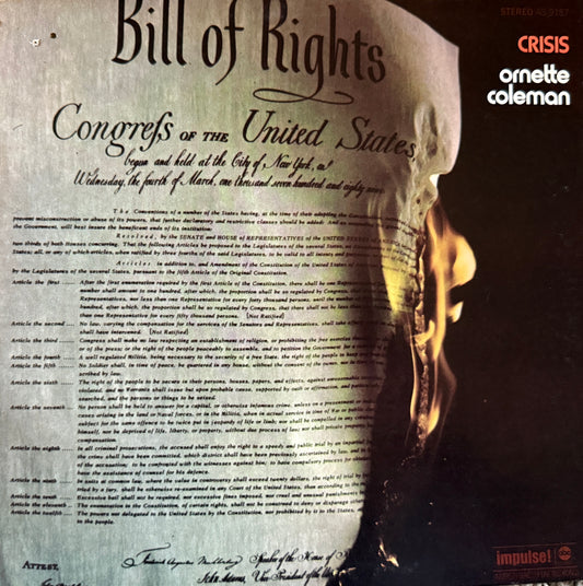 Ornette Coleman - Crisis (1972 Impulse Press)