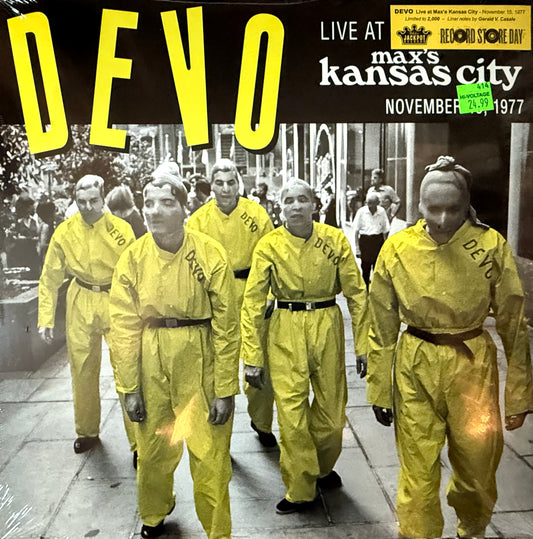 Devo - Live at Max’s Kansas City 1977 (RSD) Factory Sealed