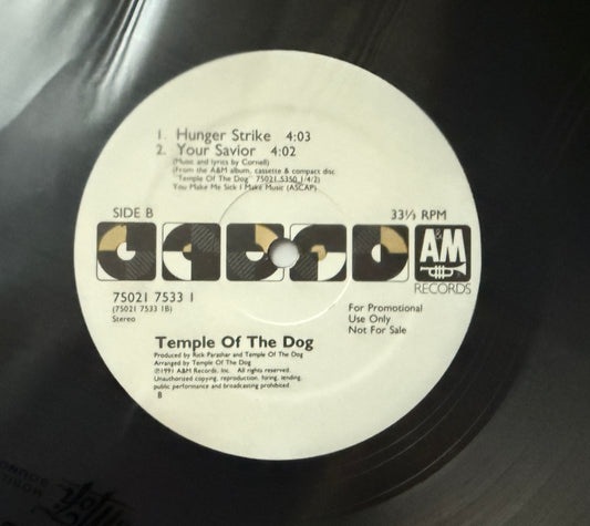 Temple Of The Dog - Pushin’ Forward Back EP (1991 U.S. 12” Promo)