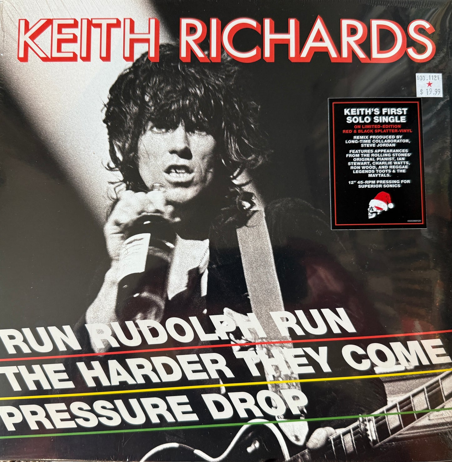 Keith Richard’s - Run Rudolph Run (Factory Sealed)