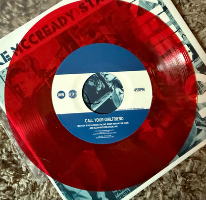 Mike McCready/Star Anna - Keep On, Call Your Girlfriend (2012 Red Vinyl) *Signed by Mike McCready & Star Anna