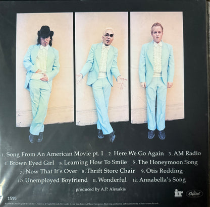 Everclear - Songs From An American Movie Vol. One: Learning How To Smile (Intervention Records Ltd Edition Yellow Vinyl) INSERT SIGNED by Art Alexakis)