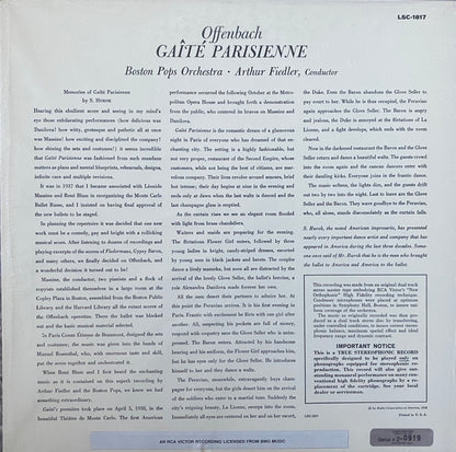 Offenbach - Gaîté Parisienne (Classic Records Factory Sealed 33 RPM)