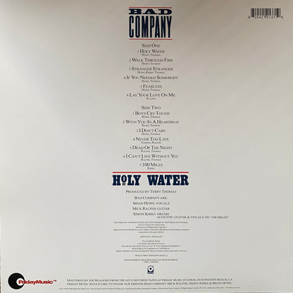 Bad Company - Holy Water (Friday Music 33 RPM)