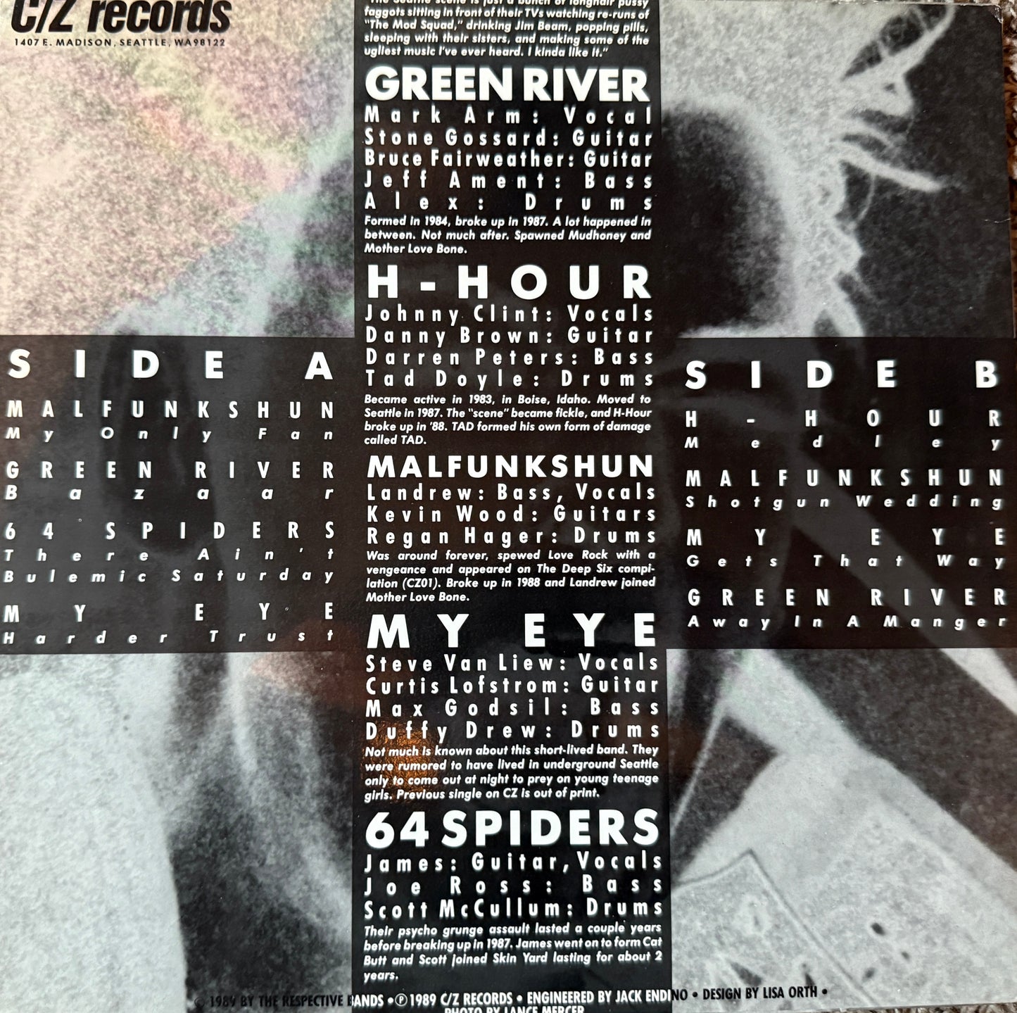 Another Pyrrhic Victory - Grunge Comp (1989 Press CZ Records) Black Vinyl