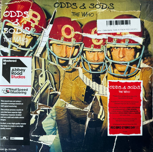 The Who - Odds & Sods (Half Speed Mastered) Factory Sealed