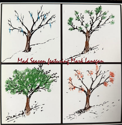 Mad Season Featuring Mark Lanegan - Locomotive/ Black Book Of Fears (2013 white vinyl) 7”