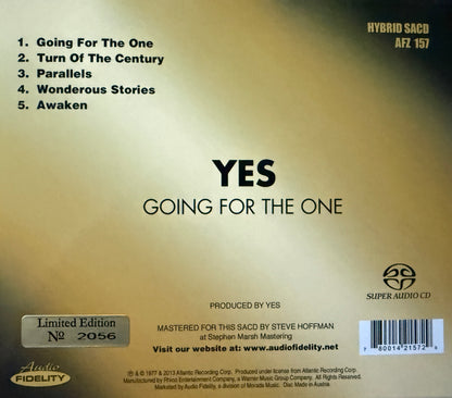 Yes - Going For The One (Audio Fidelity SACD)