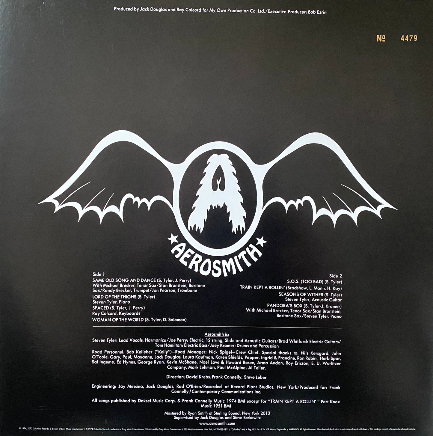 Aerosmith - Get Your Wings (RSD Ryan K Smith Cut 33 RPM)