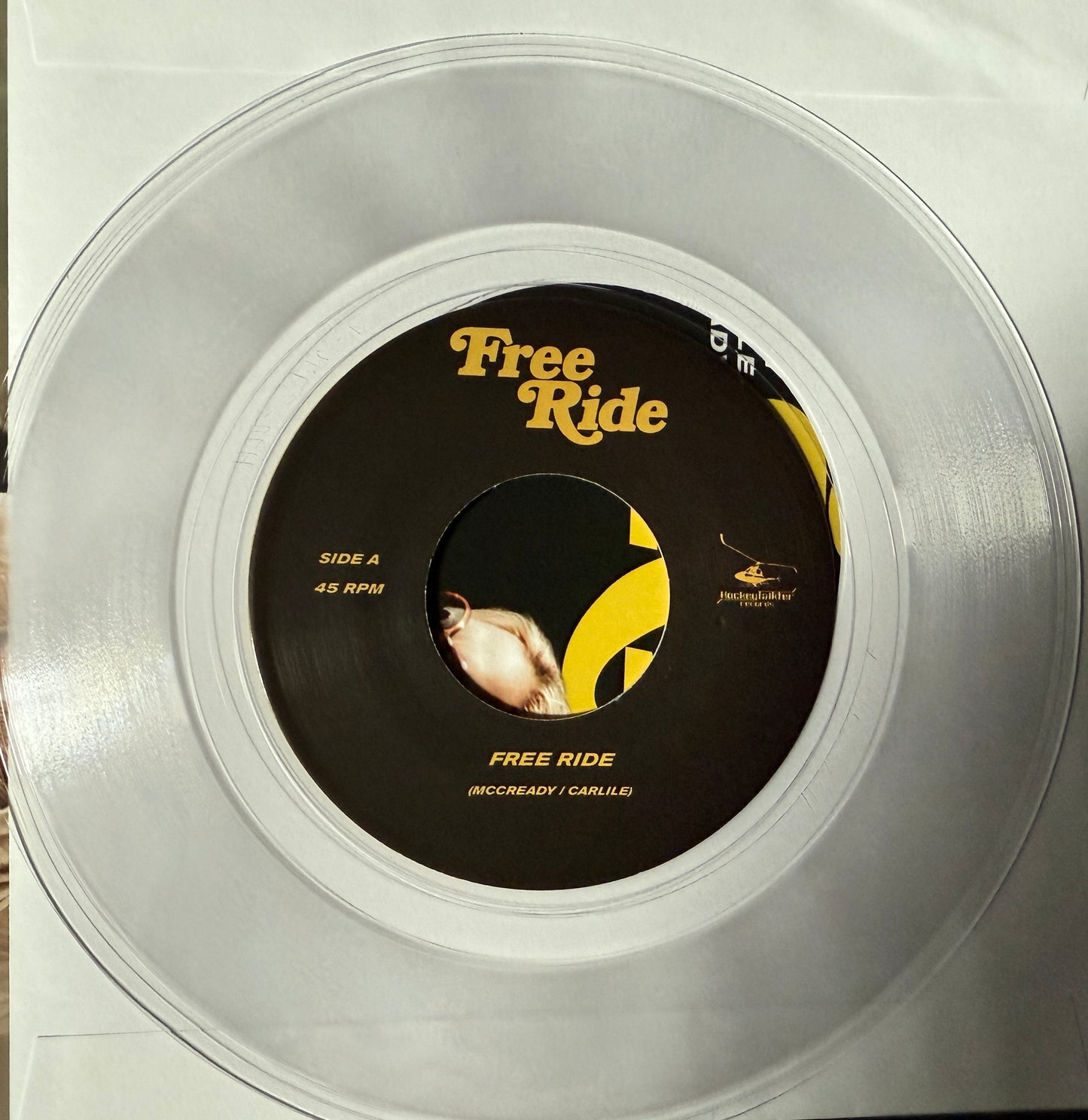 Brandi Carlile/Mike McCready - Free Ride (Ten Club Clear Vinyl) 7”