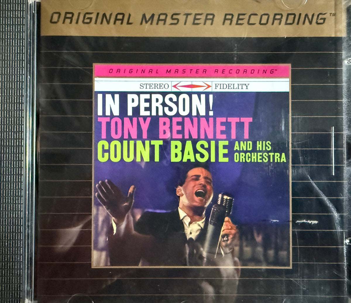 Tony Bennett/Count Basie - In Person! (Mobile Fidelity 24K Gold CD ...