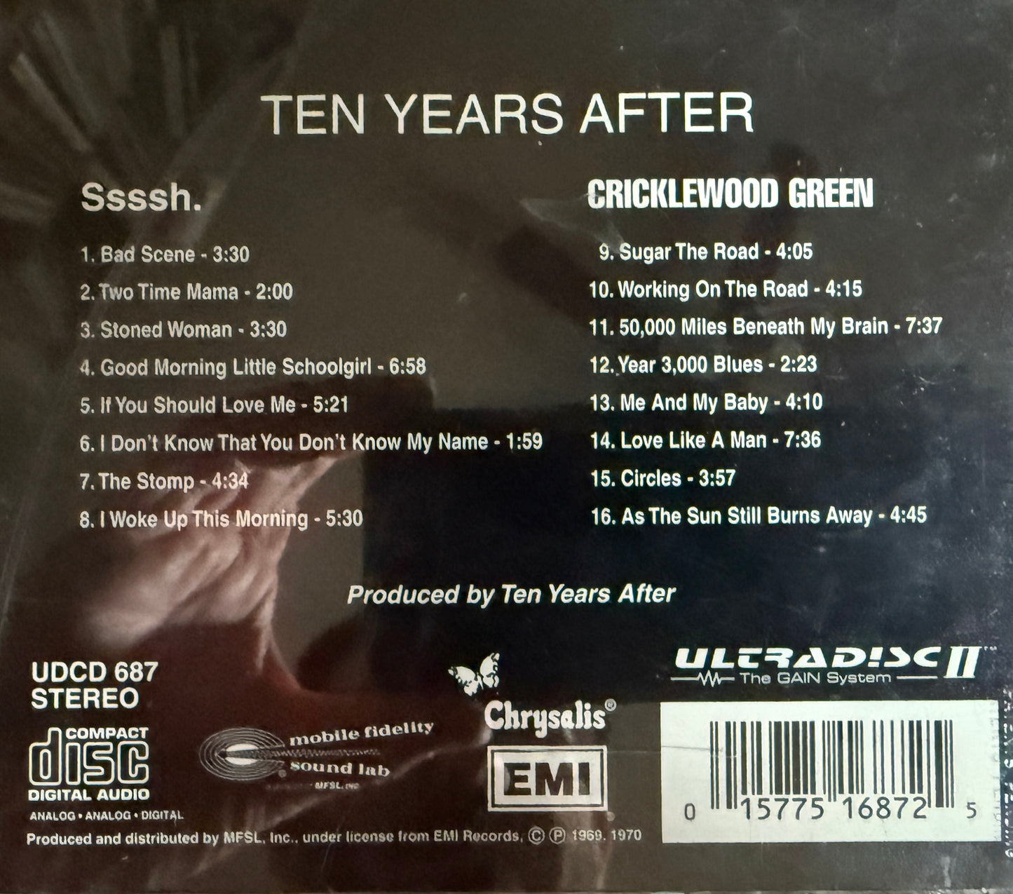 Ten Years After - Cricklewood Creek/Sssh (Mobile Fidelity 24K Gold CD)