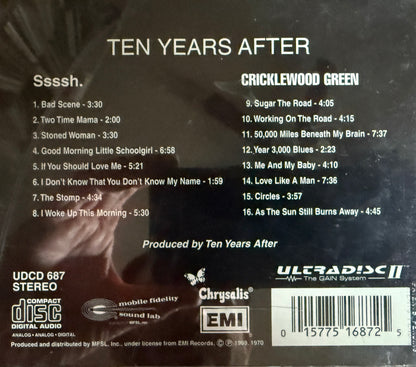 Ten Years After - Cricklewood Creek/Sssh (Mobile Fidelity 24K Gold CD)