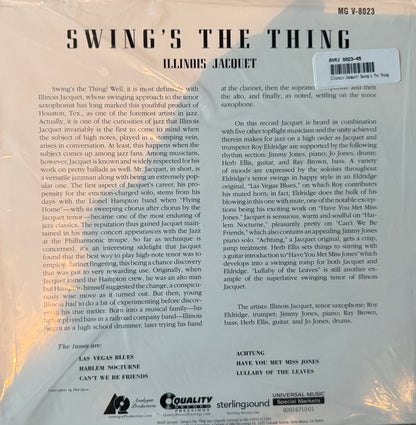 Illinois Jacquet - Swing’s The Thing (AP 2XLP) Factory Sealed