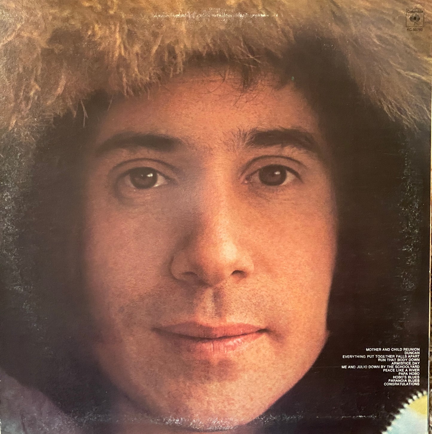 Paul Simon - Self Titled (1972 U.S. Pressing)