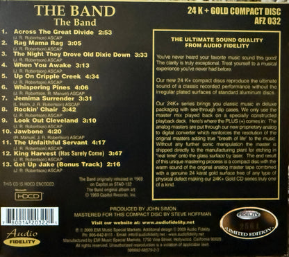 Band - The Band (Audio Fidelity Gold CD)