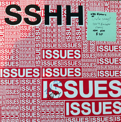 SSHH - Issues (2017 Europe Press) White Vinyl