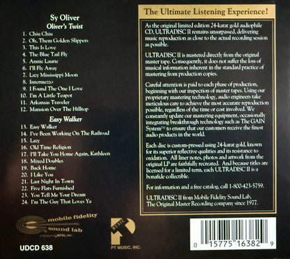 Sy Oliver - Oliver’s Twist/Easy Walker (Mobile Fidelity 24K Gold CD)