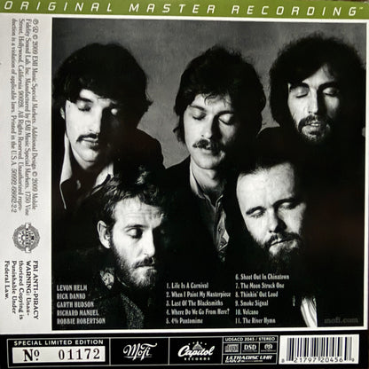 The Band - Cahoots (Mobile Fidelity SACD)