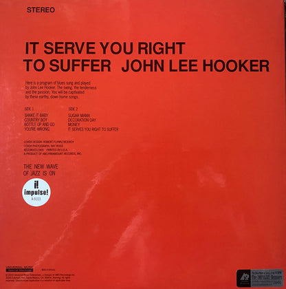 John Lee Hooker - It Serve You Right To Suffer (Analogue Productions)