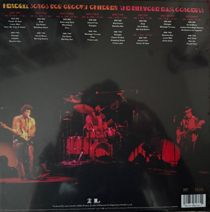 Jimi Hendrix - Songs For Groovy Children:Live At Fillmore East (8XLP Box Set) Factory Sealed