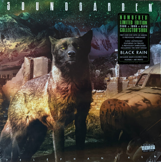 Soundgarden - Telephantasm Ltd. Edition (3XLP, 2XCD, DVD, 7” Box Set) Factory Sealed