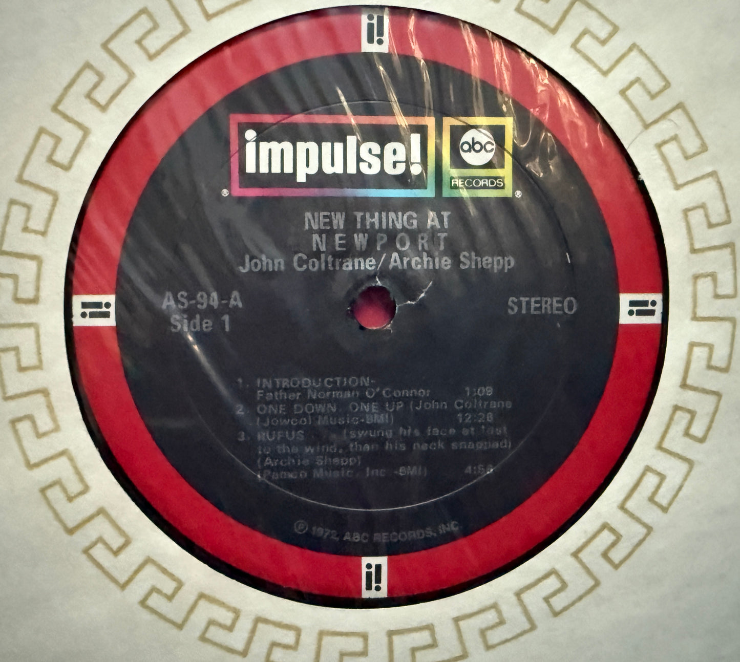 John Coltrane/Archie Shepp - New Thing At Newport (70’s Impulse)