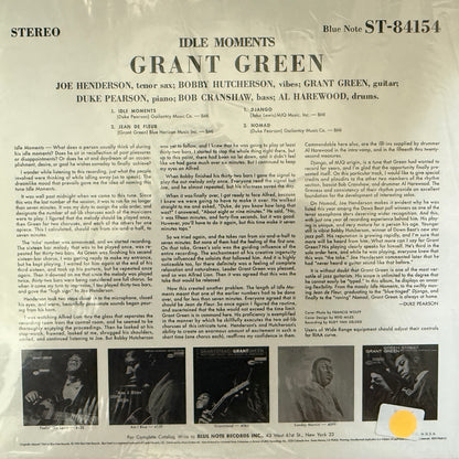 Grant Green - Idle Moments (Music Matters 33)