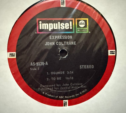 John Coltrane - Expression (70’s Impulse)