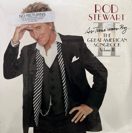 Rod Stewart - As Time Goes By… The Great American Songbook Volume II (2003 U.S. Press 2XLP) Factory Sealed