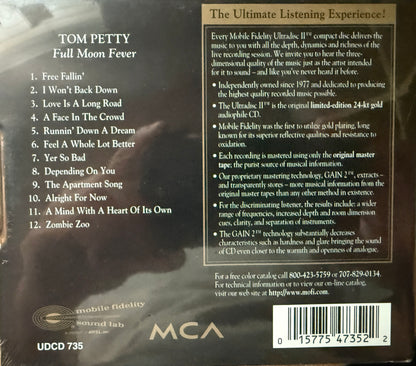 Tom Petty - Full Moon Fever  (Mobile Fidelity Sound Lab) 24K Gold CD Factory Sealed