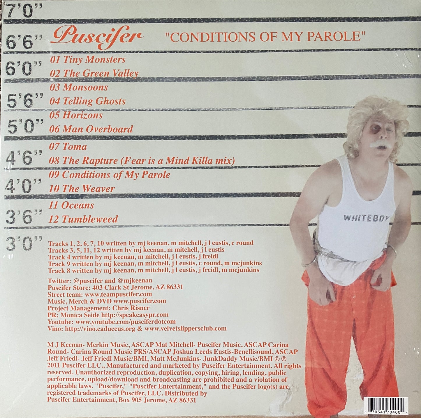 Puscifer - Conditions of my Parole