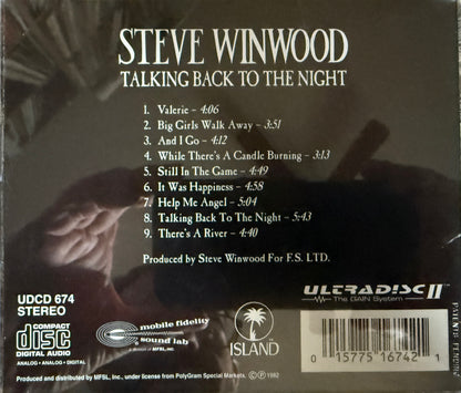 Steve Winwood - Taking Back The Night (Mobile Fidelity 24K Gold CD)